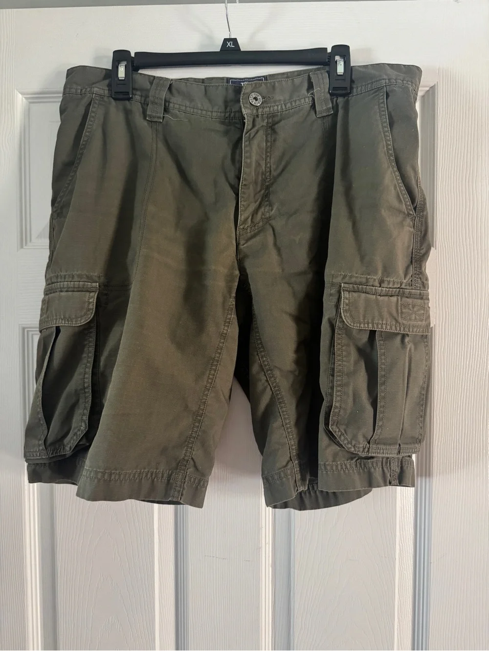 Men's North Face Olive Cargo Shorts
